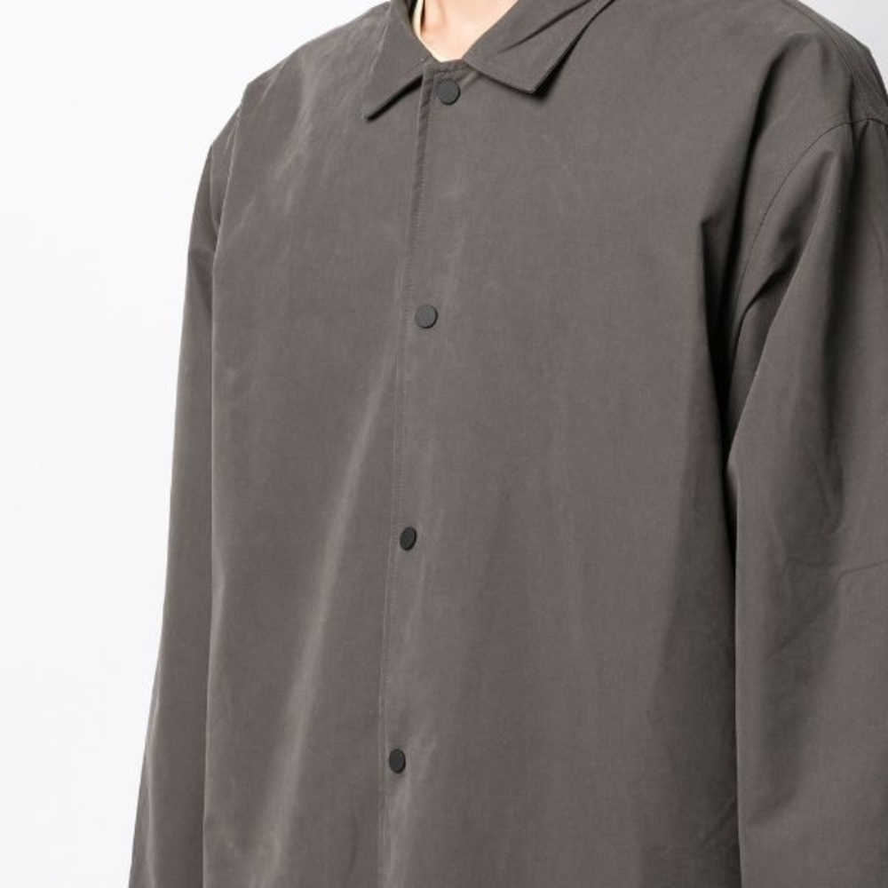 FEAR OF GOD ESSENTIALS Cotton Blend Shirt-Coat Trench XL NWOT - Picture 3 of 15